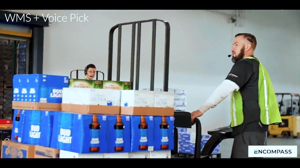 screenshot of Encompass Distribution Cloud